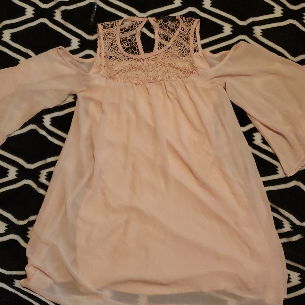 A light pink dress size m from heart soul